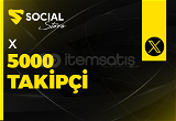 Twitter (X) 5.000 Türk Takipçi - Garantili
