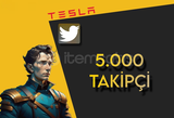 5.000 TWİTTER TAKİPÇİ | GARANTİLİ