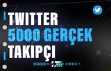 5000 Twitter Takipçi - HIZLI BÜYÜME