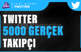 5000 Twitter Takipçi - HIZLI BÜYÜME