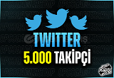 5000 Twitter Takipçi | HIZLI TESLİM