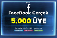 5.000 Üye - Garanti | Facebook