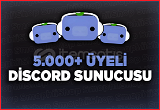 5.000+ Gerçek Üyeli Discord Sunucuları!