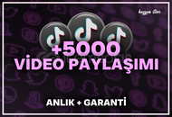 +5000 Tiktok Video Paylaş