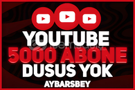 ⭐ 5000 Youtube Abone ⭐ 