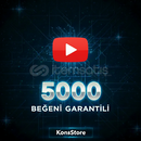 5000 YOUTUBE BEĞENİ GARANTİLİ ( GARATİLİ )
