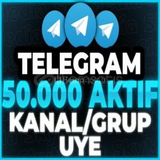⭐ 50.000 BOT Kanal Üyesi ⭐