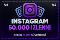 ⭐50.000 İNSTAGRAM İZLENME - HIZLI ⭐