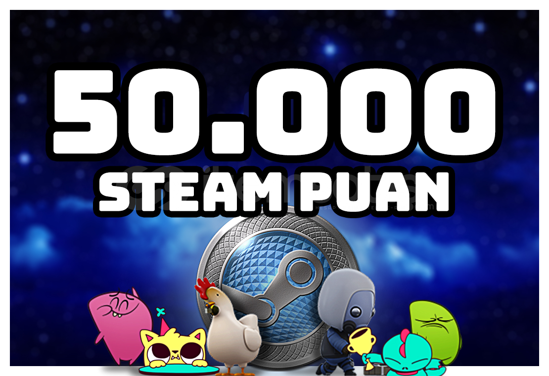 ⭐ 50.000 STEAM PUANI + GARANTİ ⭐ ⭐ 50.000 STEAM PUANI + GARANTİ ⭐