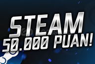 ✉️ 50.000 STEAM PUANI | ANINDA TESLİM! ✉️