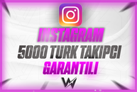 5000 TURK TAKIPCI INSTAGRAM GARANTILI