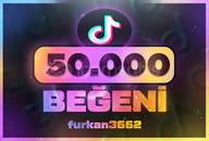 ⭐ 50.000 Tiktok Beğeni [Garantili] ⭐