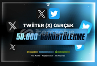  50.000 Tweet Görüntülenme - ANINDA TESLİMAT