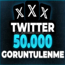  50.000 Tweet Görüntülenme - ANINDA TESLİMAT