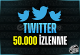 50000 Twitter İzlenme | ANINDA TESLİM
