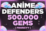 ✅ 500.000 GEMS [ANİME DEFENDERS] ⭐