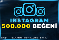 500.000 GERÇEK BEĞENİ | GARANTİLİ | INSTAGRAM