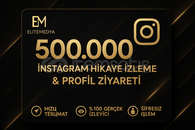 ✅500.000 Hikaye Görüntüleme + Profil Ziyareti ✅
