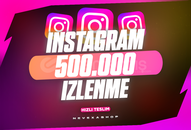 ⭐500.000 İnstagram İzlenme - 1 Ay (GARANTİ)⭐