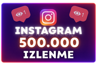 ⭐+500.000 İZLENME / ANINDA / GARANTİLİ⭐