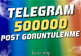 500000 TELEGRAM GÖRÜNTÜLENME GARANTİLİ