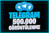 500.000 Telegram Görüntülenme | KALİTELİ |HIZLI