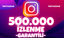 500000 Türk izlenme (GARANTİLİ)