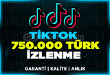 750.000 Türk İzlenme TikTok | Garanti | ANLIK