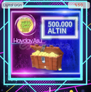 500BİN ALTIN (21 LEVEL ÜZERİ)