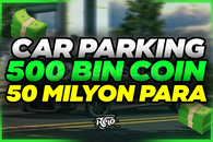 ⭐️ 500 BİN COİN+50M PARA(KENDİ HESABINIZA) 