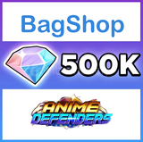 ⭐ 500K Gems ⭐️Anime Defenders (AD)