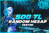 ⭐500TL⭐PUBG MOBİLE RANDOM HESAP⭐