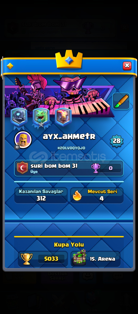 5033 15.arena clash royale hesabı 5033 15.arena clash royale hesabı