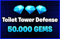 ⭐{50K} GEMS Toilet Tower Defense | TTD ⭐{50K} GEMS Toilet Tower Defense | TTD