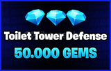 ⭐{50K} GEMS Toilet Tower Defense | TTD