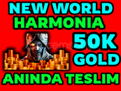 ⭐️50K GOLD - NEW WORLD HARMONIA - EL FARMI ⭐️50K GOLD - NEW WORLD HARMONIA - EL FARMI