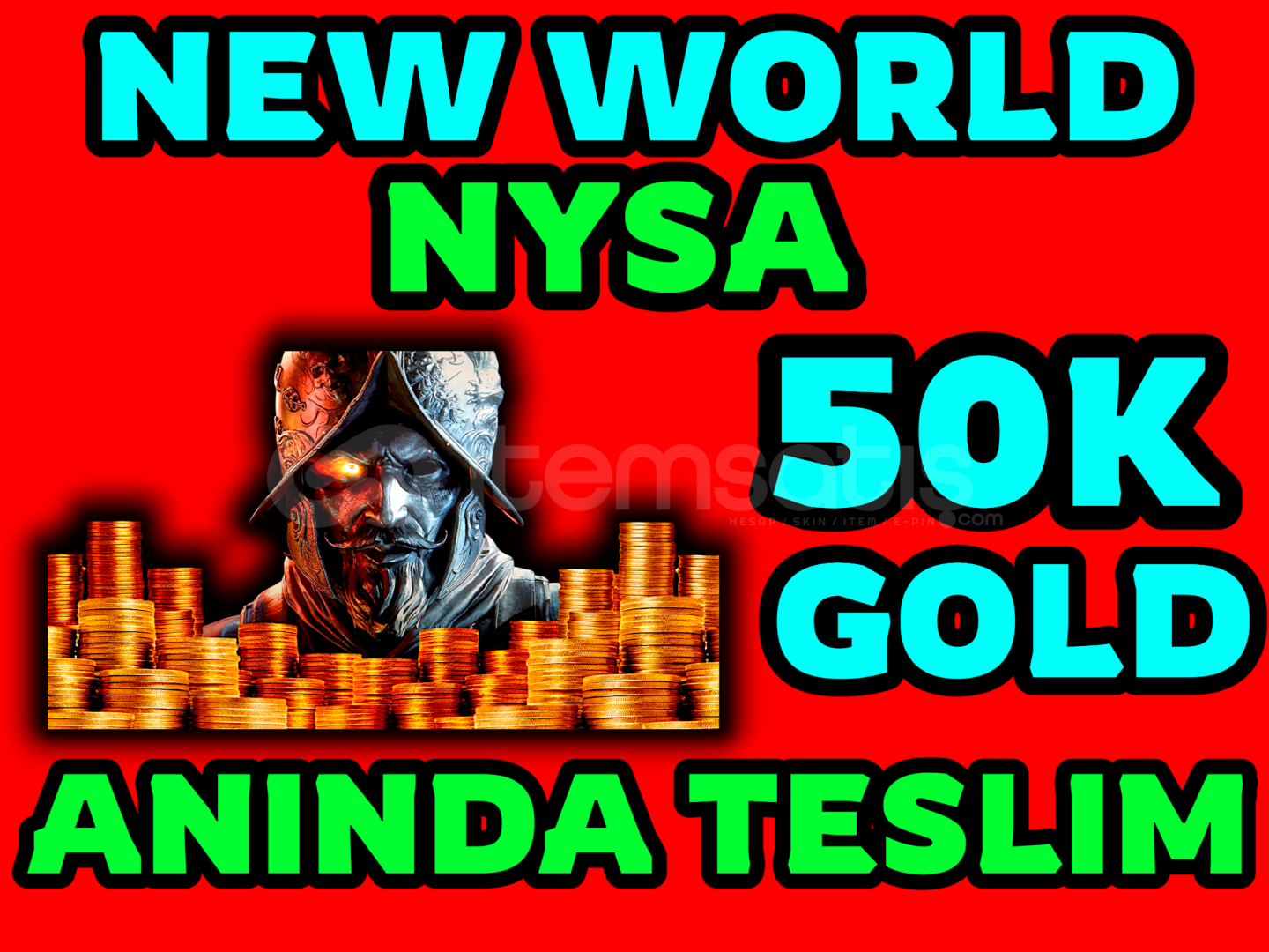 ⭐️50K GOLD - NEW WORLD NYSA - EL FARMI⭐️ ⭐️50K GOLD - NEW WORLD NYSA - EL FARMI⭐️