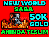 ⭐️50K GOLD - NEW WORLD SABA - EL FARMI ⭐️50K GOLD - NEW WORLD SABA - EL FARMI
