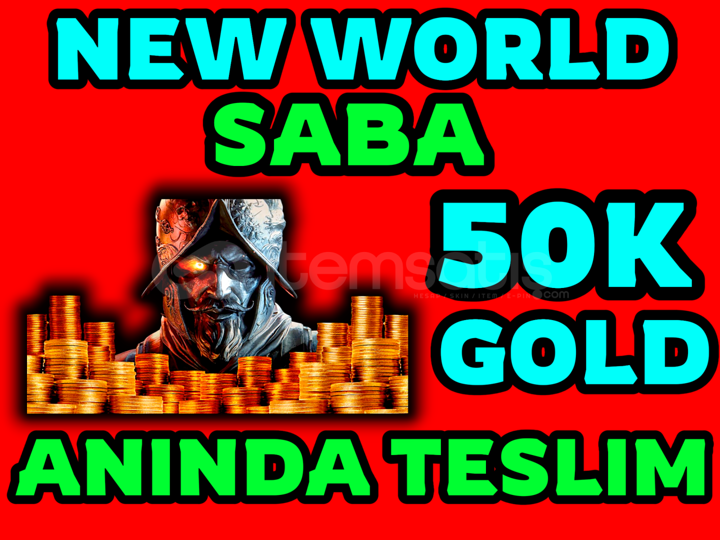 ⭐️50K GOLD - NEW WORLD SABA - EL FARMI ⭐️50K GOLD - NEW WORLD SABA - EL FARMI