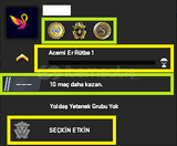 50K OYUN + 3 MADALYALI 310 SAAT SEÇKİN FACEİT