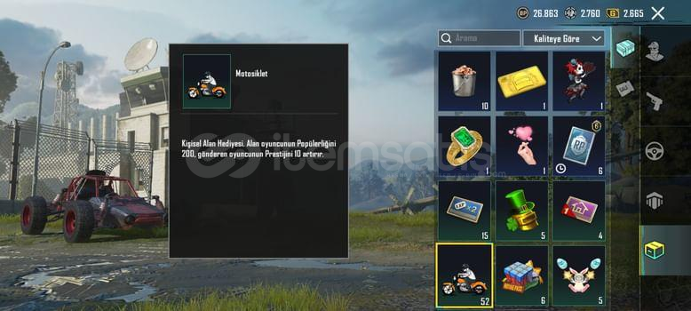 PUBG MOBİLE 110K POPÜLERLİK Anında teslimat... PUBG MOBİLE 110K POPÜLERLİK Anında teslimat...
