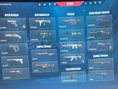50K+VP Yatırılmış Bol Skinli Main Hesap