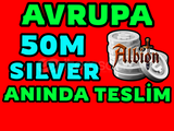 50m Silver Avrupa EL FARMI STOK: 600m