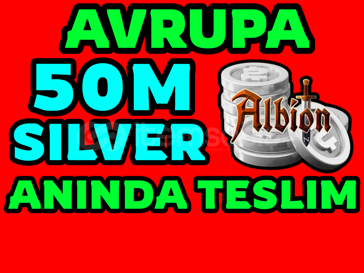 ⭐️50M SİLVER AVRUPA GÜVENLİ EL FARMI ⭐️50M SİLVER AVRUPA GÜVENLİ EL FARMI