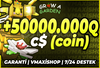 ⭐[50SX]⭐5000.000Qi C$ (coin) Grow A Garden