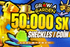 ⭐50SX COiN✨GROW A GARDEN SHECKLES