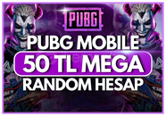 ⭐️50TL MEGA⭐️ Pubg Mobile Random Hesap
