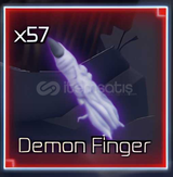 50x Demon Finger (Jujutsu İnfinite)