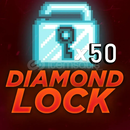 50x Diamond Lock Growtopia