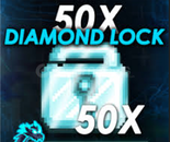 ⭐ 50X DİAMOND LOCK LOCK ( ANINDA TESLİMAT )⭐